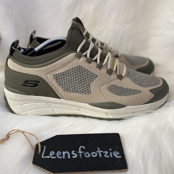 Skechers Shoes | New Skechers Mens RF Equalizer 4.0 Trail Terrator | Color: Green/Tan | Size: 12 | Leensfootzie's Closet